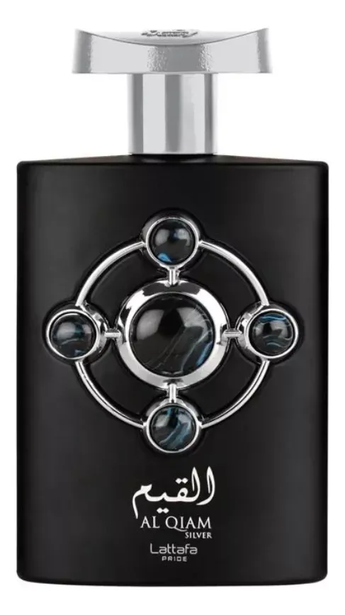 Perfume Arabe Lataffa Pride Al Qiam Silver Men Eau de Parfum 100ml Original 