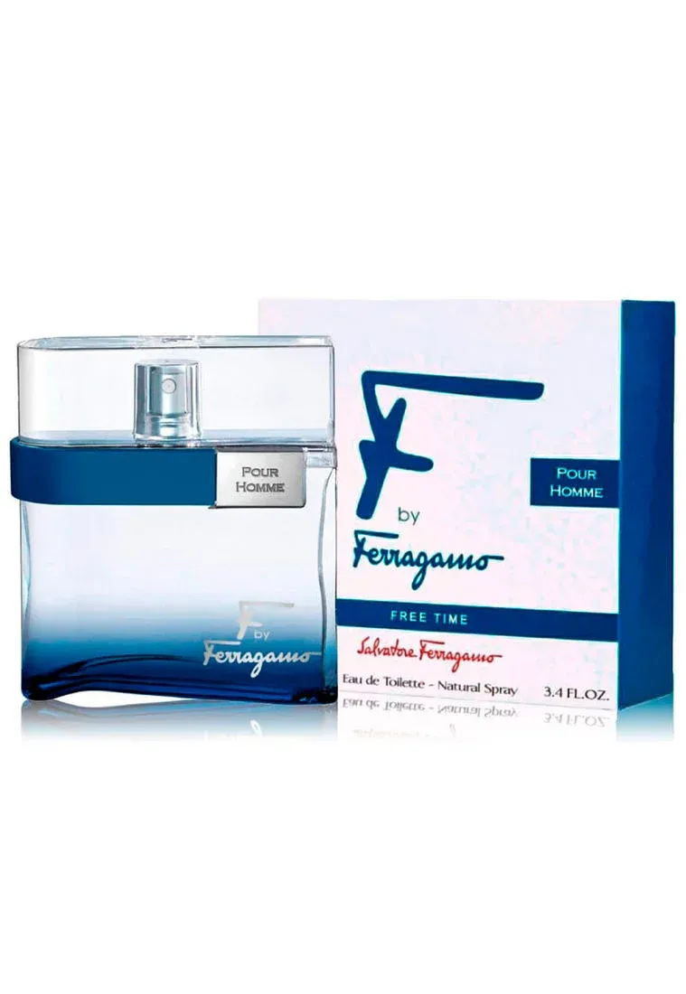 Perfume Ferragamo by Ferragamo Pour Homme Free Time Men Eau de Toilette 100ml Original 