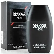  Perfume Guy Laroche Drakkar Noir Eau De Toilette 100 Ml Men Original 