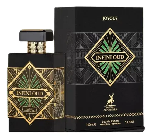 Perfume Arabe Maison Alhambra Infini Oud Joyous Men Eau De Parfum 100ml  Original