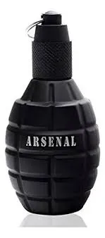 Perfume Arsenal Black Gilles Cantuel 100 Ml Eau De Parfum Men Original 