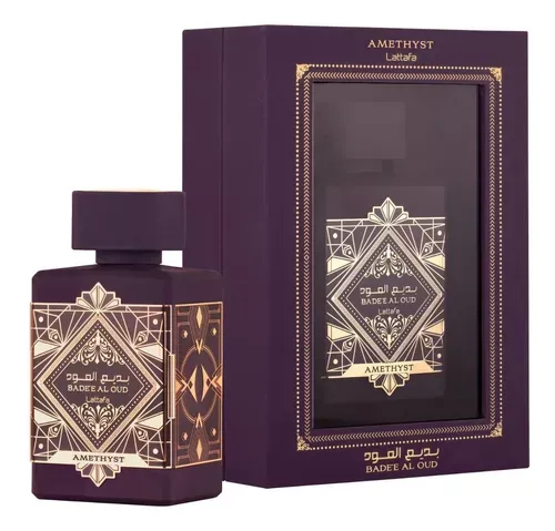 Perfume Arabe Lataffa Amethyst Unisex Eau de Parfum 100ml Original 