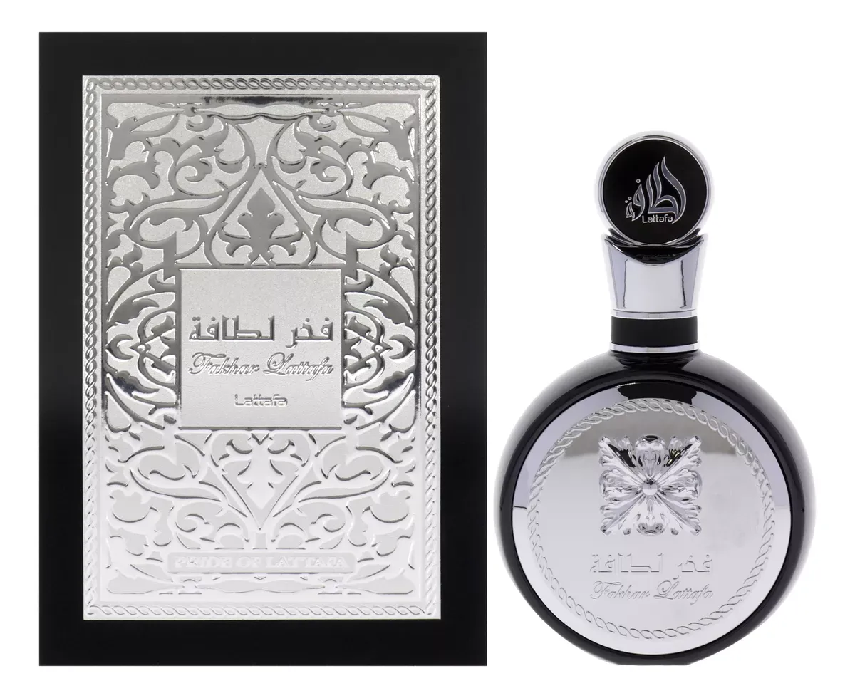 Perfume Arabe Lattafa Fakhar Black Men Eau de Parfum 100ml Original 