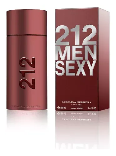 Perfume Carolina Herrera 212 Sexy Men Eau de Toilette 80ml Original 