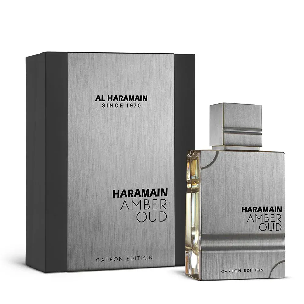 Perfume al Haramain Amber Oud Carbon 60 ml Eau De Parfum Unisex Original