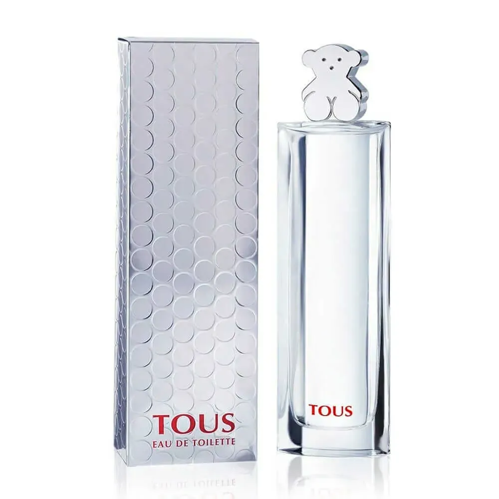 Perfume Tous Silver Woman  Eau de Toilette 90ml Original 