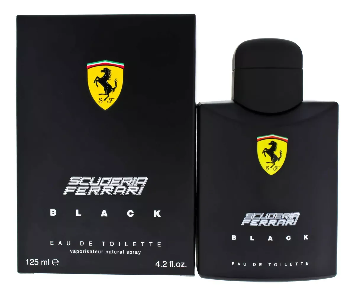 Perfume Ferrari Scuderia Black Men Eau De Toilette 125ml Original