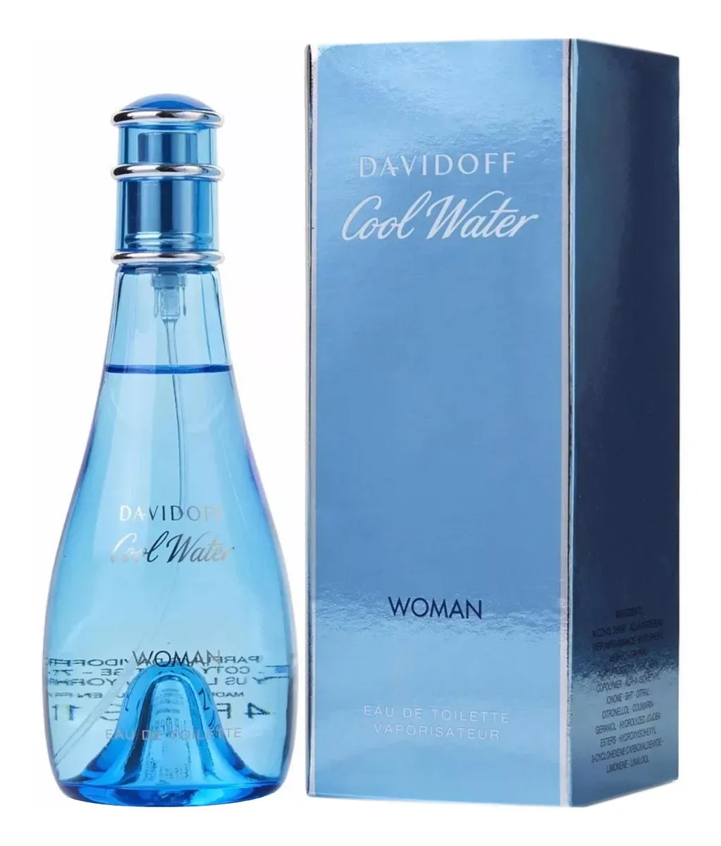 Perfume Davidoff Cool Water Woman Eau De Toilette 100ml Original