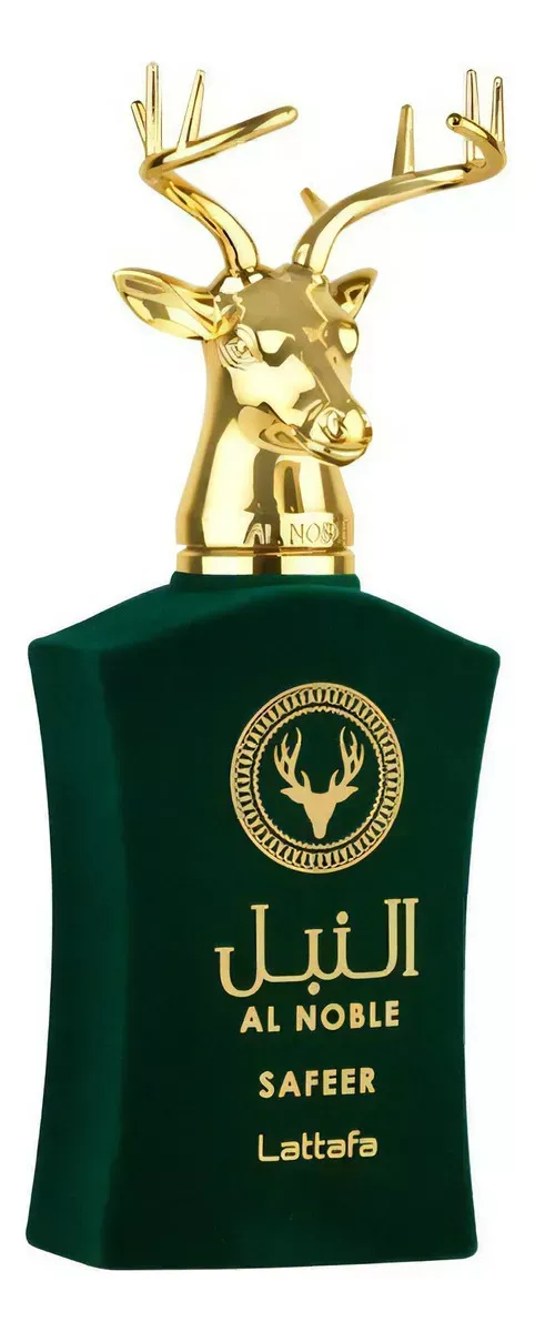 Perfume Arabe Lattafa Al Noble Safeer Verde Unisex Eau de Parfum 100ml Original