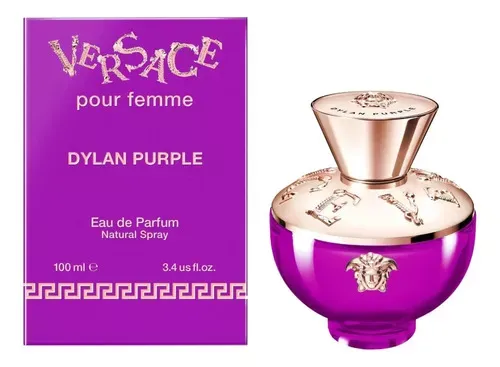 Perfume Versace Dylan Purple Woman Eau de Parfum 100ml Original 