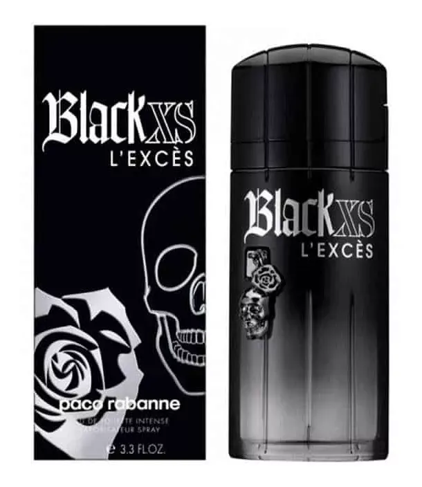 Perfume Paco Rabanne Black Xs L'exces Men Eau de Toilette 100ml Original 