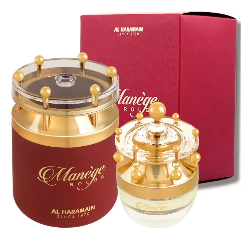 Perfume Arabe Al Haramain Manege Rouge Woman Eau de Parfum 75ml Original 