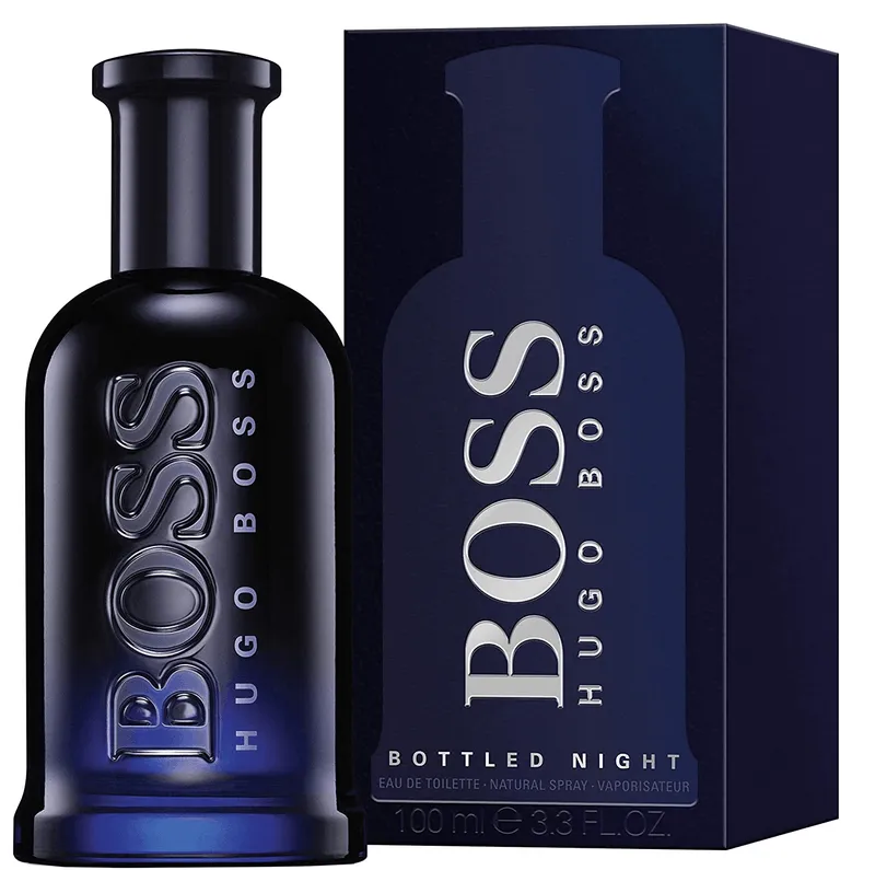 Perfume Hugo Boss Bottled Night Men Eau de Toilette 100ml Original 