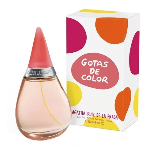 Perfume Agatha Ruiz De La Prada Gotas De Color  Woman Eau de Toilette 100ml Original