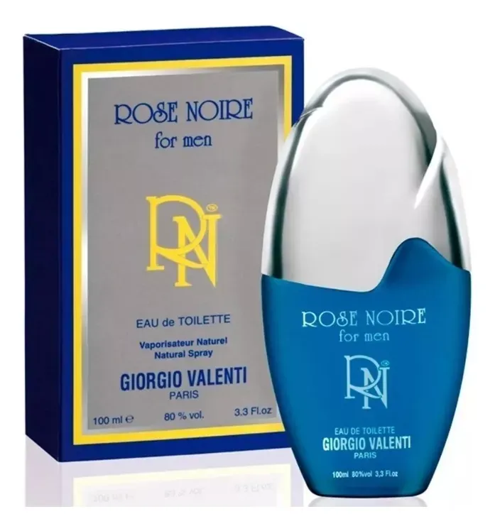 Perfume Giorgio Valenti Rose Noire Men Eau De Toilette 100ml Original