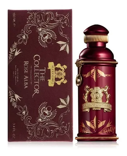 Perfume Alexandre J The Collector Rose Alba Unisex Eau de Parfum 100ml Original 