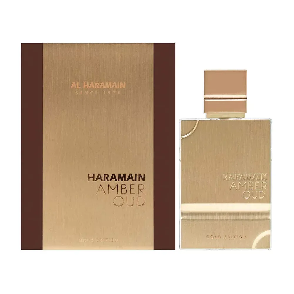 Perfume Arabe Al Haramain Amber Oud Gold Unisex Eau De Parfum 60ml Original 