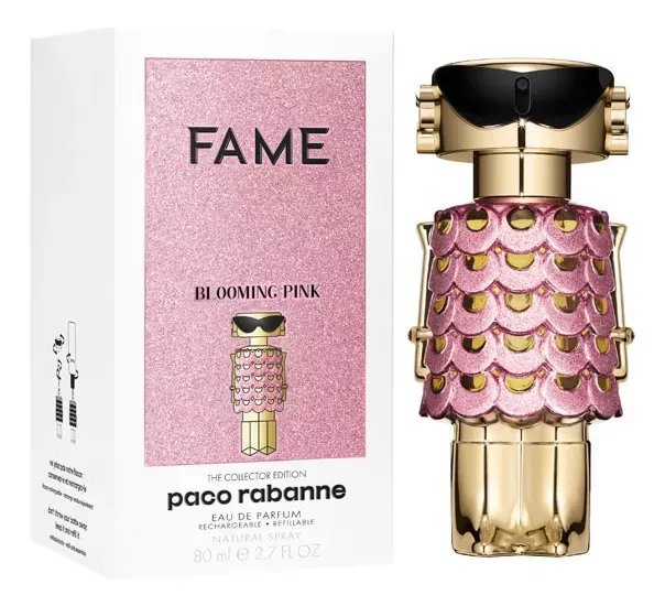 Perfume Paco Rabanne Fame Blooming Pink Woman Eau de Parfum 80ml Original 