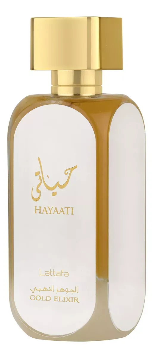 Perfume Arabe Lattafa Hayaati Gold Elixir Unisex Eau de Parfum 100ml Original