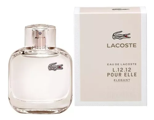 Perfume Lacoste Elegant L.12.12 Pour Elle Woman Eau de Toilette 90ml Original 