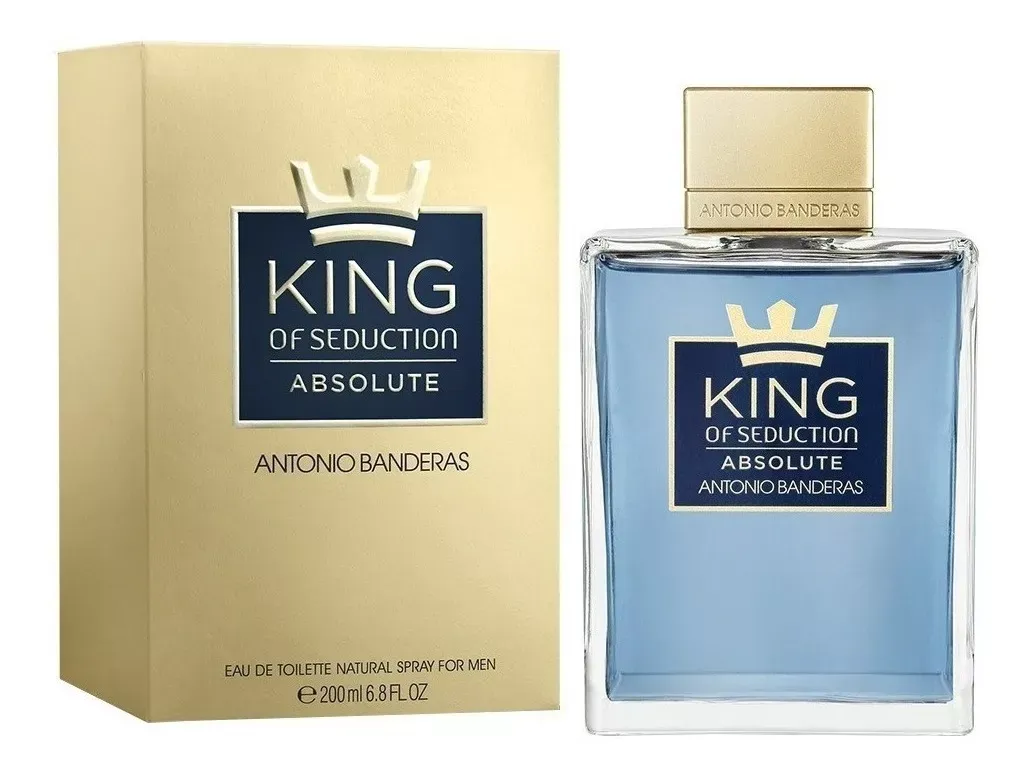 Perfume Antonio Banderas King Seduction Absolute Men 200 Ml Eau De Toilette