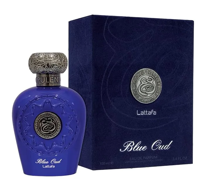 Perfume Arabe Lattafa Blue Oud Men Eau de Parfum 100ml Original 