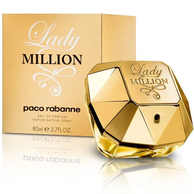 Perfume Paco Rabanne  Lady Million Woman Eau de Parfum 80ml Original 