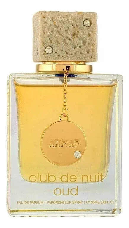 Perfume Arabe Club de Nuit Oud Unisex Eau de Parfum 105ml Original 