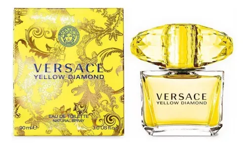 Perfume Versace Yellow Diamond Woman Eau de Toilette 90ml Original 