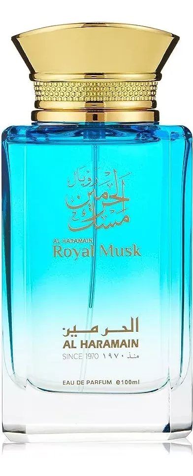 Perfume Arabe Al Haramain Royal Musk Unisex Eau De Parfum 100ml Original