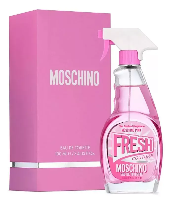 Perfume Moschino Fresh Pink Couture Woman Eau de Toilette 100ml Original 