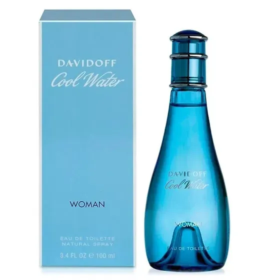 Perfume Davidoff Cool Water Woman Eau De Toilette 100 Ml Original