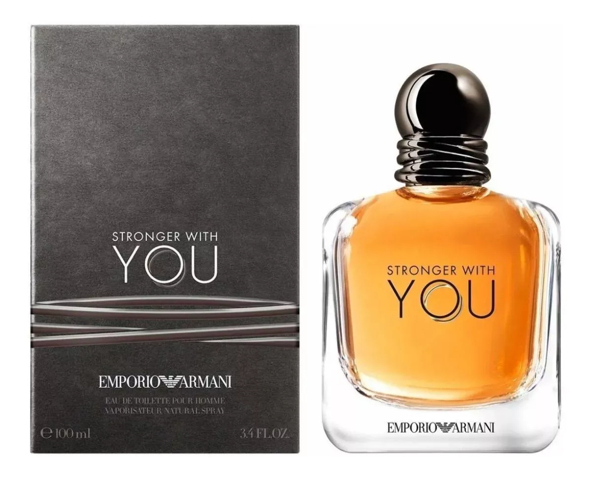 Perfume Giorgio Armani Emporio Armani Stronger With You Men Eau De Toilette 100ml Original