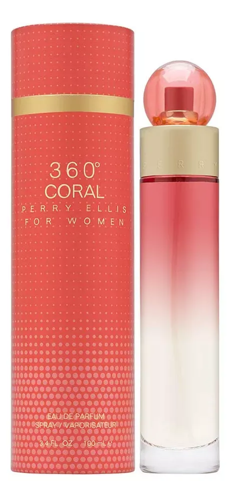 Perfume Perry Ellis 360° Coral Woman Eau de Parfum Original 