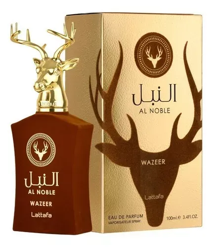 Perfume Arabe Lattafa Al Noble Wazeer Unisex Eau de Parfum 100ml Original 