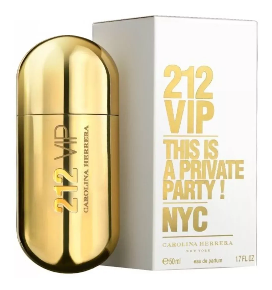 Perfume Carolina Herrera 212 VIP NYC  Woman Eau de Parfum 80ml Original