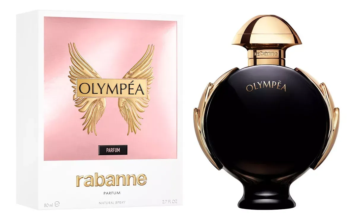 Perfume Paco Rabanne Olympéa Parfum Negra Woman Eau de Parfum 80ml Original 