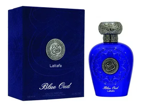 Perfume Arabe Lattafa Blue Oud Men Eau de Parfum 100ml Original 