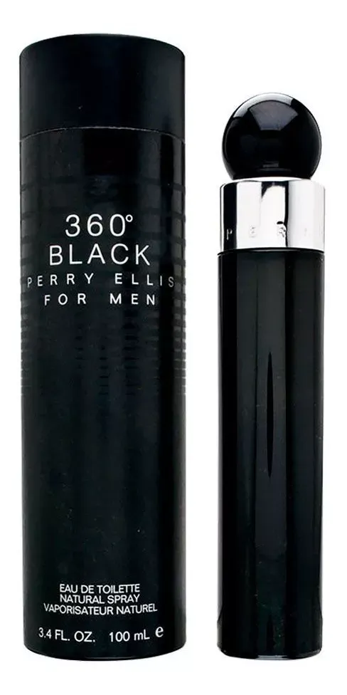 Perfume Perry Ellis 360 Black Men Eau de Toilette  100ml Orginal