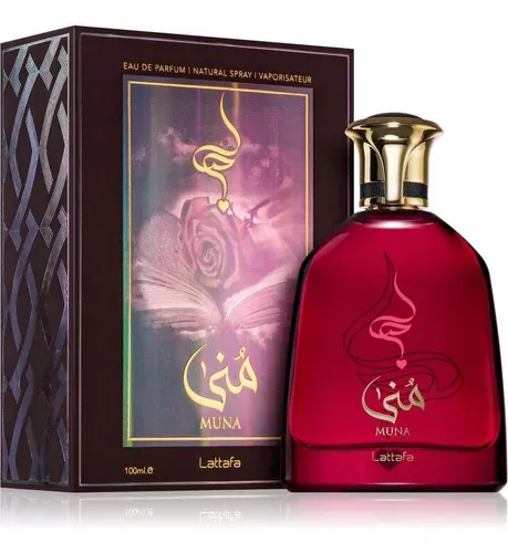 Perfume Arabe Lattafa Muna Woman Eau de Parfum 100ml Original 