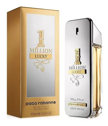 Perfume Paco Rabanne Million Lucky Men Eau de Toilette 100ml Original 