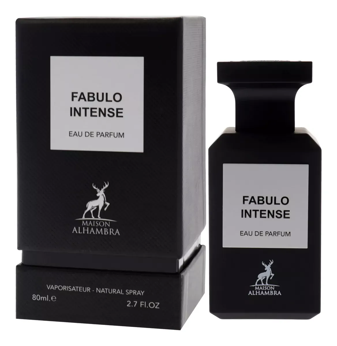 Perfume Arabe Maison Alhambra  Fabulo Intense Man Eau de Parfum 80ml Original 