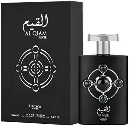 Perfume Arabe Lataffa Pride Al Qiam Silver Men Eau de Parfum 100ml Original 