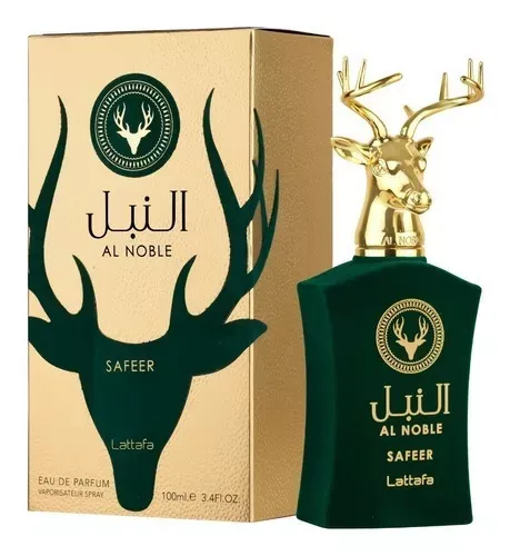 Perfume Arabe Lattafa Al Noble Safeer Verde Unisex Eau de Parfum 100ml Original