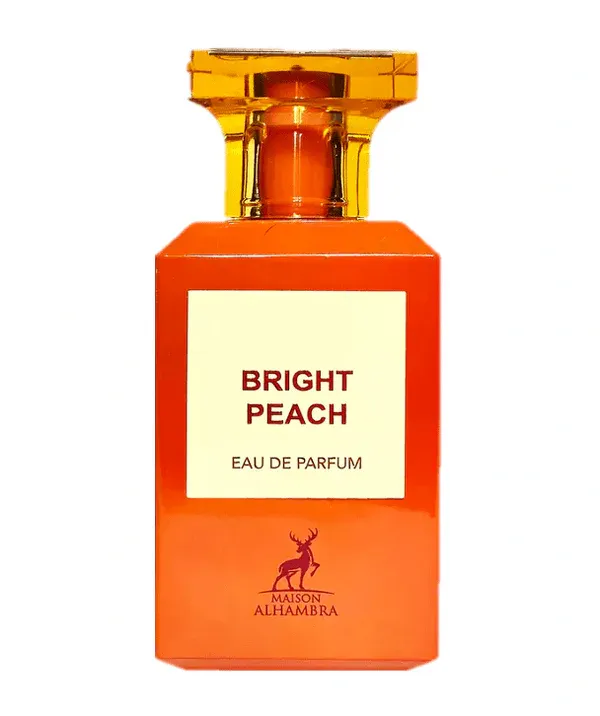 Perfume Maison Alhambra Bright Peach Unisex Eau de Parfum 80ml Original 