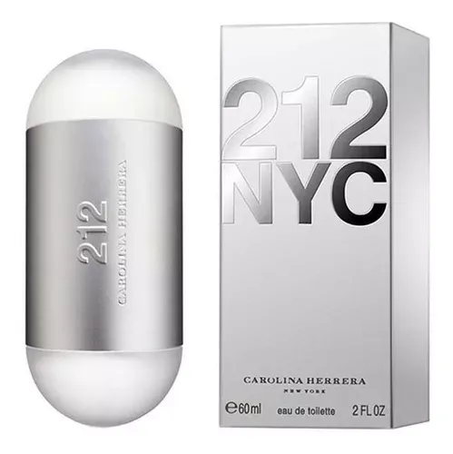 Perfume Carolina Herrera 212 NYC Woman Eau de Toilette 100ml Original 