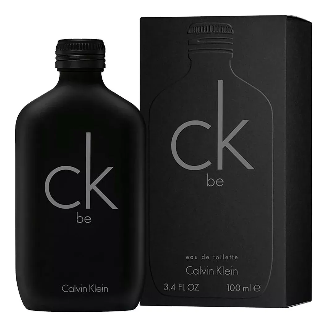 Perfume Calvin Klein Ck Be Negra Men Eau De Toilette Unisex 100 Ml Original 