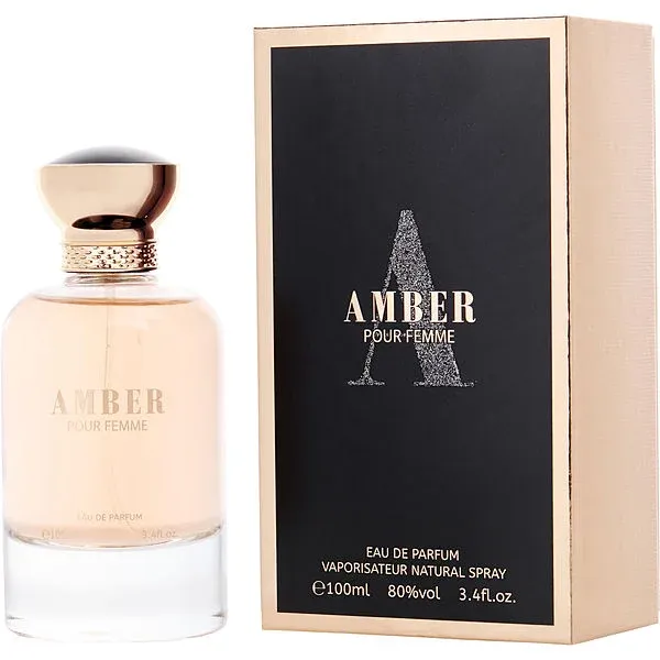 Perfume Bharara Amber Pour Femme Woman Eau de Parfum 100ml Original 