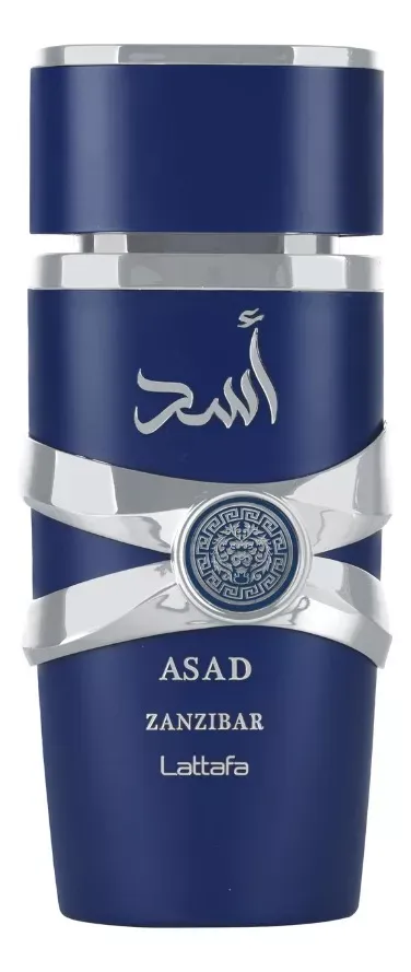 Perfume Arabe Lattafa Asad Zanzibar Men Eau de Parfum 100ml Original 