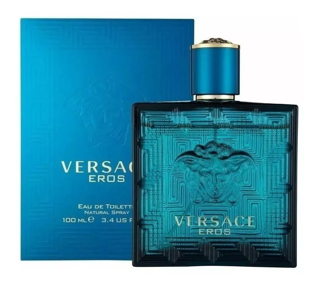 Perfume Versace Eros Men Eau de Toilette 100ml Original 